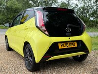 USED 2016 16 TOYOTA AYGO 1.0 VVT-i x-cite 3 Yellow Bi-Tone Hatchback 5dr Petrol Manual Euro 6 (68 ps) 