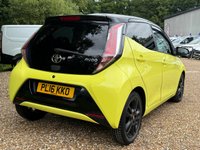 USED 2016 16 TOYOTA AYGO 1.0 VVT-i x-cite 3 Yellow Bi-Tone Hatchback 5dr Petrol Manual Euro 6 (68 ps) 