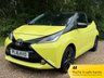 USED 2016 16 TOYOTA AYGO 1.0 VVT-i x-cite 3 Yellow Bi-Tone Hatchback 5dr Petrol Manual Euro 6 (68 ps) 