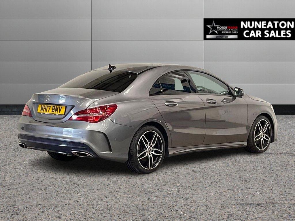 USED 2017 17 MERCEDES-BENZ CLA 1.6 CLA180 AMG Line Coupe 4dr Petrol Manual Euro 6 (s/s) (122 ps) HALF LEATHER INTERIOR