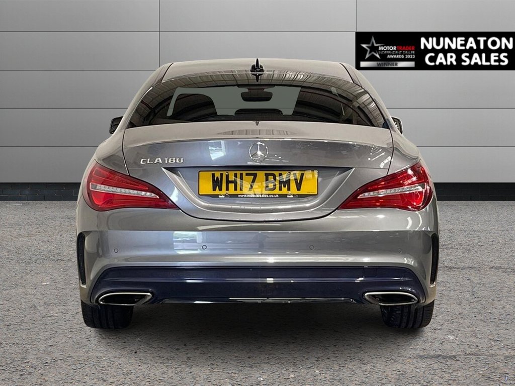 USED 2017 17 MERCEDES-BENZ CLA 1.6 CLA180 AMG Line Coupe 4dr Petrol Manual Euro 6 (s/s) (122 ps) HALF LEATHER INTERIOR