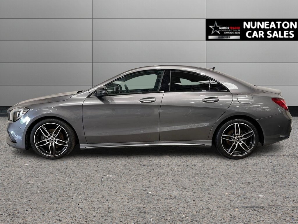 USED 2017 17 MERCEDES-BENZ CLA 1.6 CLA180 AMG Line Coupe 4dr Petrol Manual Euro 6 (s/s) (122 ps) HALF LEATHER INTERIOR