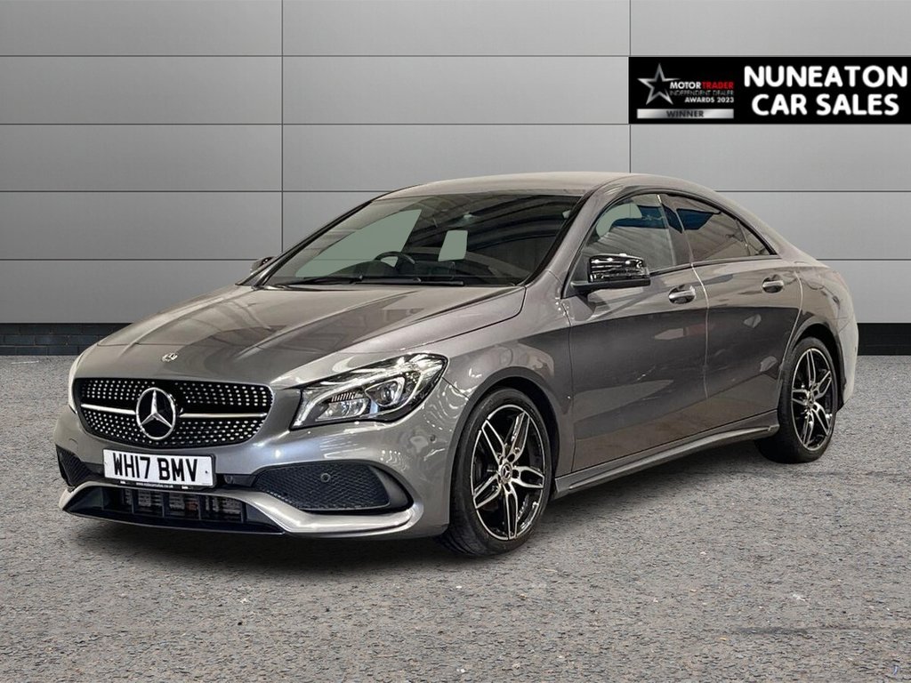 USED 2017 17 MERCEDES-BENZ CLA 1.6 CLA180 AMG Line Coupe 4dr Petrol Manual Euro 6 (s/s) (122 ps) HALF LEATHER INTERIOR