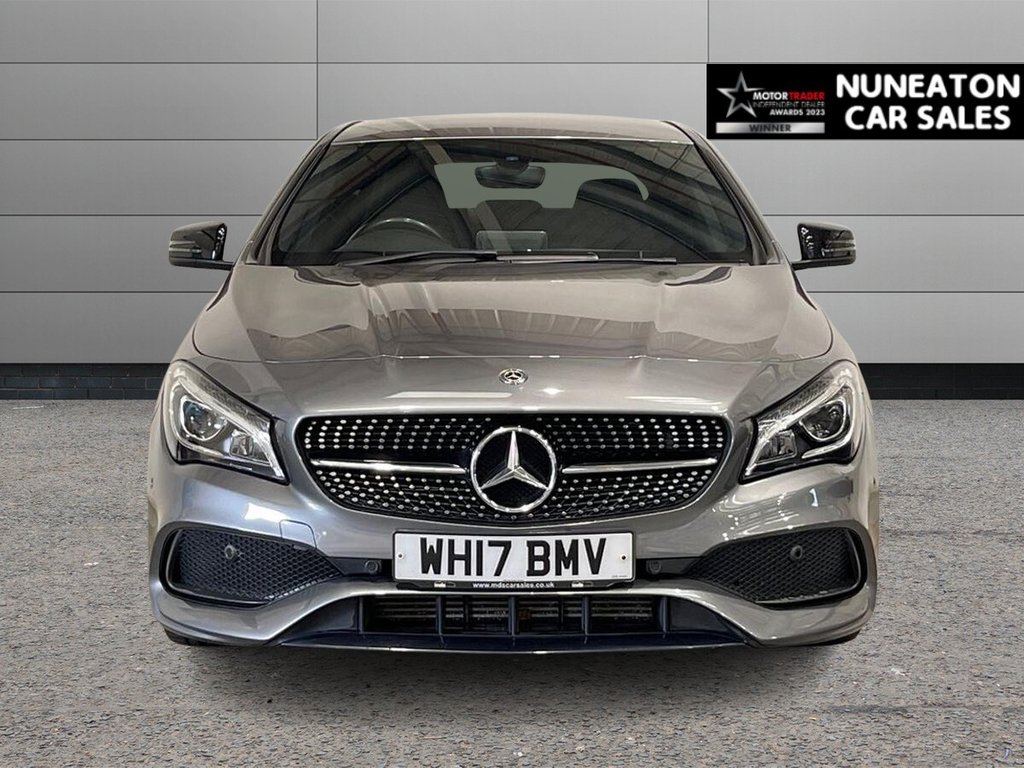 USED 2017 17 MERCEDES-BENZ CLA 1.6 CLA180 AMG Line Coupe 4dr Petrol Manual Euro 6 (s/s) (122 ps) HALF LEATHER INTERIOR