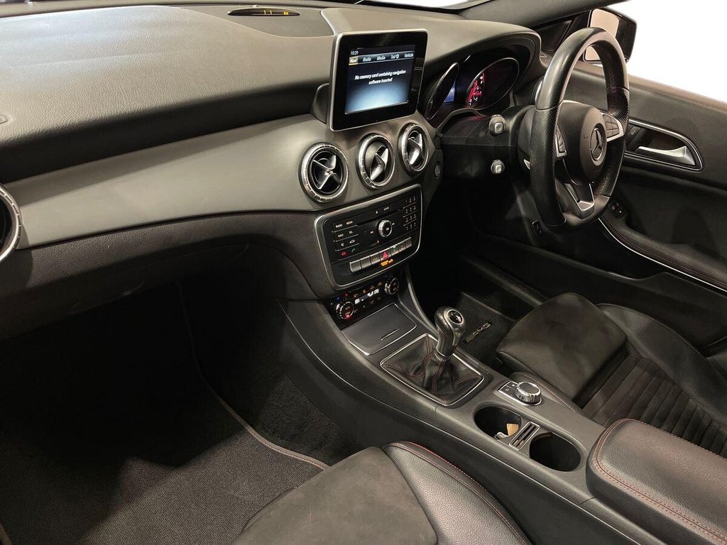 USED 2017 17 MERCEDES-BENZ CLA 1.6 CLA180 AMG Line Coupe 4dr Petrol Manual Euro 6 (s/s) (122 ps) HALF LEATHER INTERIOR