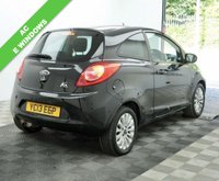 USED 2013 13 FORD KA 1.2 Zetec Hatchback 3dr Petrol Manual Euro 5 (s/s) (69 ps) Full service history (see photos) Alloy wheels, Air con, 2 keys, Heated fr screen, Electric windows, Colour coded bumpers, Privacy glass. CD Player. Clean and tidy example with cheap tax and insurance and will have a full service and new MOT Prior to sale. 3m parts only warranty with option to upgrade t0 12 months parts and labour gold cover warranty @ &pound;199.