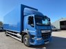 USED 2022 71 DAF LF 18T CURTAIN SIDED SLEEPER CAB WITH COLUMN TAIL LIFT, 28FT BODY, 1.5T LIFT 