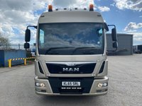USED 2016 65 MAN TGE MAN TGE 7.5 TONNE ALLOY DROPSIDE WITH TAIL LIFT, SLEEPER CAB 