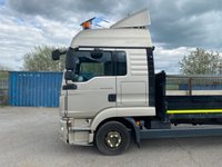 USED 2016 65 MAN TGE MAN TGE 7.5 TONNE ALLOY DROPSIDE WITH TAIL LIFT, SLEEPER CAB 