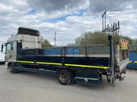 USED 2016 65 MAN TGE MAN TGE 7.5 TONNE ALLOY DROPSIDE WITH TAIL LIFT, SLEEPER CAB 