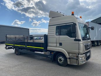 2016 MAN TGE MAN TGE 7.5 TONNE ALLOY DROPSIDE WITH TAIL LIFT, SLEEPER CAB &pound;9499.00