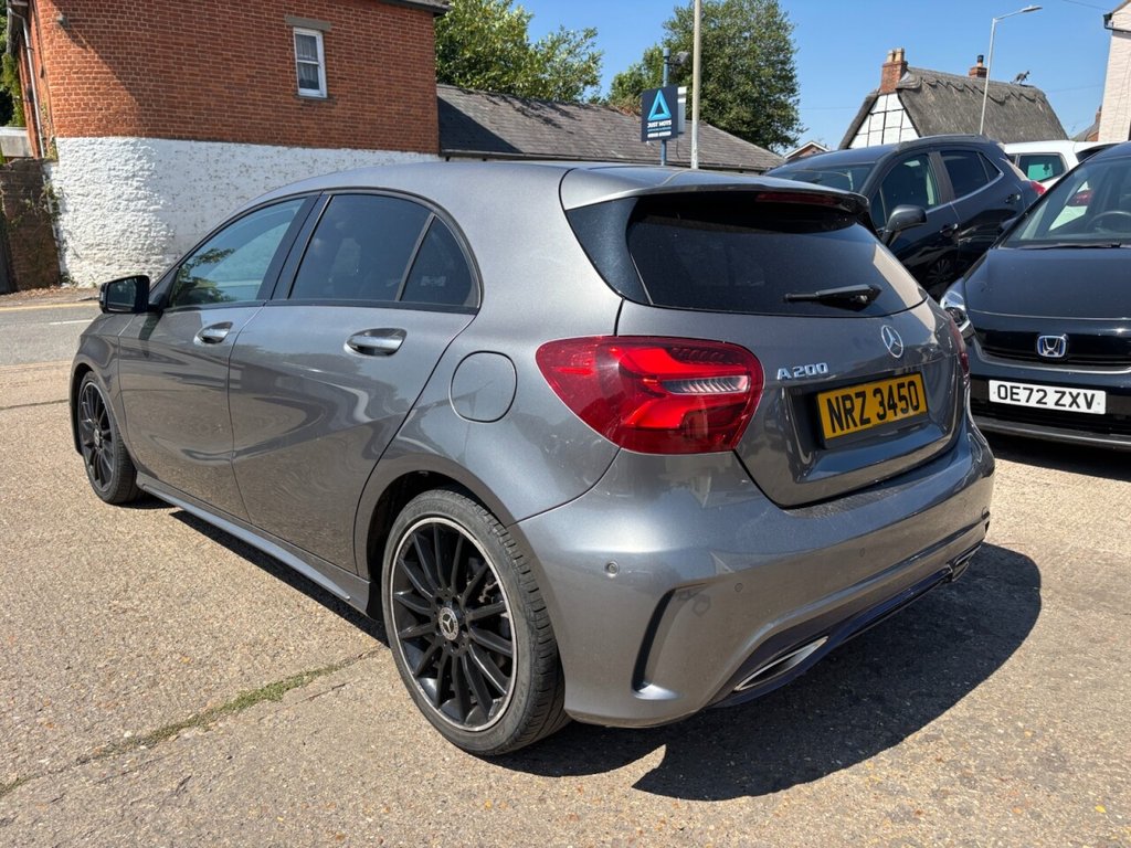 USED 2018 MERCEDES-BENZ A-CLASS 1.6 A200 AMG Line (Premium Plus) Hatchback 5dr Petrol 7G-DCT Euro 6 (s/s) (156 ps) &pound;ZERO DEPOSIT FINANCE