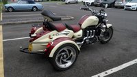 USED 2017 17 TRIUMPH ROCKET III 2294 Roadster Custom Cruiser Petrol Manual (148 ps)SERVICE HISTORY,HPI CLEAR. LONG MOT,LEATHER,2 KEYS.
