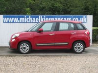 USED 2016 66 FIAT 500L 1.4 Pop Star MPV 5dr Petrol Manual Euro 6 (95 bhp) BLUETOOTH, FSH X9 SERVICES.