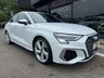 USED 2021 W AUDI S3 2.0 TFSI Saloon 4dr Petrol S Tronic quattro Euro 6 (s/s) (310 ps) * HUGE SPEC LIST * COMFORT + SOUND PACK * HEATED NAPPA LEATHER SEATS * B&O SOUND SYSTEM * REAR CAMERA * APPLE CARPLAY * 19