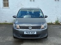 USED 2015 15 VOLKSWAGEN TOURAN 1.6 TDI SE MPV 5dr Diesel Manual Euro 5 (105 ps) THIS FAMILY 7 SEATER CAR COMES WITH FULL SERVICE HISTORY,2 KEYS,AND MORE