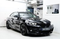 USED 2015 15 BMW 2 SERIES 2.0 220d M Sport Auto Euro 6 (s/s) 2dr PRIVACY | LEATHER | BLACK PACK