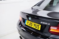 USED 2015 15 BMW 2 SERIES 2.0 220d M Sport Auto Euro 6 (s/s) 2dr PRIVACY | LEATHER | BLACK PACK