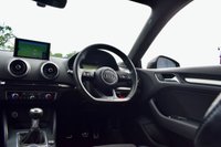 USED 2016 66 AUDI A3 1.4 TFSI CoD S line Hatchback 3dr Petrol Manual Euro 6 (s/s) (150 ps) DIGITAL DASH / 18" ALLOYS