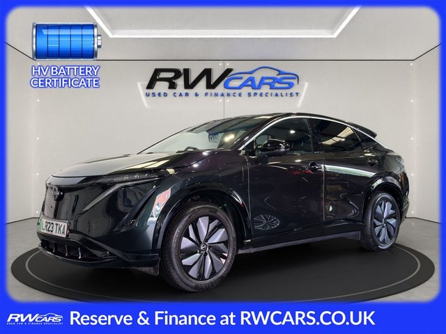 View our Nissan Ariya 63kWh Advance SUV 5dr Electric Auto 7.4kW Charger (217 ps)