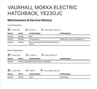 USED 2023 23 VAUXHALL MOKKA ELECTRIC 50kWh Ultimate SUV 5dr Electric Auto (136 ps) ONE OWNER FROM NEW