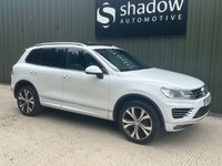 USED 2015 65 VOLKSWAGEN TOUAREG 3.0 TDI V6 BlueMotion Tech R-Line SUV 5dr Diesel Tiptronic 4WD Euro 6 (s/s) (262 ps) 