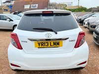USED 2013 13 TOYOTA YARIS 1.33 Dual VVT-i SR Hatchback 5dr Petrol Manual Euro 5 (101 ps) Low Mileage 5 door Petrol Yaris SR