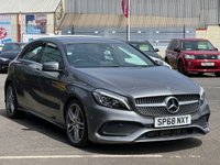 USED 2018 68 MERCEDES-BENZ A-CLASS 2.1 A200d AMG Line (Premium) Hatchback 5dr Diesel 7G-DCT Euro 6 (s/s) (136 ps) REV SENSORS + SAT NAV!