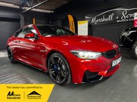 USED 2017 67 BMW M4 3.0 BiTurbo Coupe 2dr Petrol DCT Euro 6 (s/s) (431 ps) 2017/67 BMW M4 3.0 BITURBO COUPE DCT - SAKHIR ORANGE - 2 PREVIOUS KEEPERS - SERVICE HISTORY TO 53K MILES - HEADUP DISPLAY - REVERSE CAMERA - SURROUND VIEW - HEATED SEATS - CARBON INTERIOR PACK - ADAPTIVE LED HEADLIGHTS