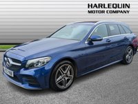 USED 2020 70 MERCEDES-BENZ C-CLASS 2.0 C300de 13.5kWh AMG Line Edition Estate 5dr Diesel Plug-in Hybrid G-Tronic+ Euro 6 (s/s) (306 ps) FULL DEALER SERVICE HISTORY