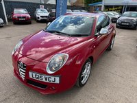 USED 2015 15 ALFA ROMEO MITO 875 TB TwinAir Distinctive Hatchback 3dr Petrol Manual Euro 6 (s/s) (105 ps) 