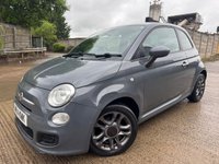 USED 2014 14 FIAT 500 1.2 S Hatchback 3dr Petrol Manual Euro 6 (s/s) (69 bhp) LOW MILEAGE*LEATHER*ALLOYS*AIR CON*