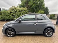 USED 2014 14 FIAT 500 1.2 S Hatchback 3dr Petrol Manual Euro 6 (s/s) (69 bhp) LOW MILEAGE*LEATHER*ALLOYS*AIR CON*