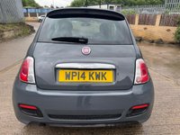 USED 2014 14 FIAT 500 1.2 S Hatchback 3dr Petrol Manual Euro 6 (s/s) (69 bhp) LOW MILEAGE*LEATHER*ALLOYS*AIR CON*