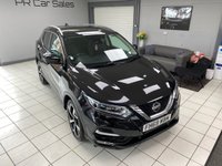 USED 2020 69 NISSAN QASHQAI 1.3 DIG-T Tekna SUV 5dr Petrol DCT Auto Euro 6 (s/s) (160 ps) PEARL BLACK / GRAPHITE PART LEATHER TRIM / PANORAMIC ROOF / DUAL ZONE CLIMATE / HEATED FRONT SEATS / ELECTRIC WINDOWS / POWERFOLD MIRRORS / INTELLIGENT CRUISE / SPEED LIMITER / 360 CAMERAS / FRONT-REAR SENSORS / SATNAV / DAB / CD / BLUETOOTH / BOSE / USB / PRIVACY GLASS / CARPET MATS / BOOT LINER / 19"ALLOY WHEELS / SERVICE HISTORY