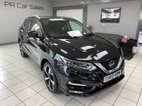 USED 2020 69 NISSAN QASHQAI 1.3 DIG-T Tekna SUV 5dr Petrol DCT Auto Euro 6 (s/s) (160 ps) PEARL BLACK / GRAPHITE PART LEATHER TRIM / PANORAMIC ROOF / DUAL ZONE CLIMATE / HEATED FRONT SEATS / ELECTRIC WINDOWS / POWERFOLD MIRRORS / INTELLIGENT CRUISE / SPEED LIMITER / 360 CAMERAS / FRONT-REAR SENSORS / SATNAV / DAB / CD / BLUETOOTH / BOSE / USB / PRIVACY GLASS / CARPET MATS / BOOT LINER / 19"ALLOY WHEELS / SERVICE HISTORY