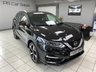 USED 2020 69 NISSAN QASHQAI 1.3 DIG-T Tekna SUV 5dr Petrol DCT Auto Euro 6 (s/s) (160 ps) PEARL BLACK / GRAPHITE PART LEATHER TRIM / PANORAMIC ROOF / DUAL ZONE CLIMATE / HEATED FRONT SEATS / ELECTRIC WINDOWS / POWERFOLD MIRRORS / INTELLIGENT CRUISE / SPEED LIMITER / 360 CAMERAS / FRONT-REAR SENSORS / SATNAV / DAB / CD / BLUETOOTH / BOSE / USB / PRIVACY GLASS / CARPET MATS / BOOT LINER / 19"ALLOY WHEELS / SERVICE HISTORY