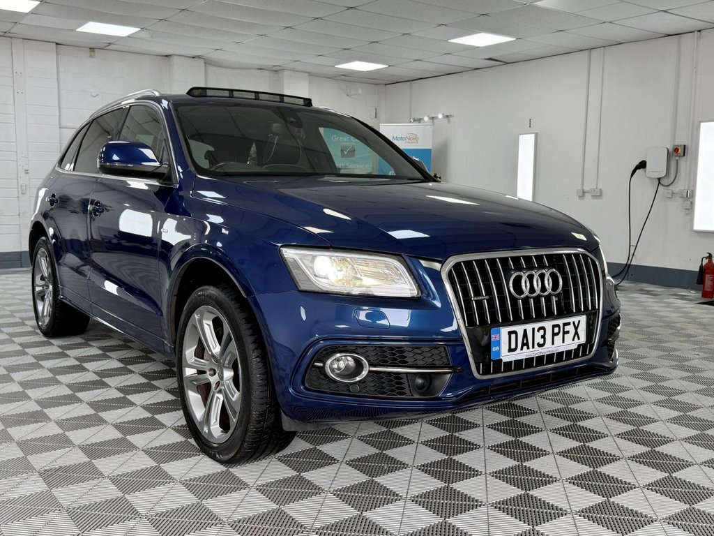 USED 2013 13 AUDI Q5 3.0 TDI V6 S line Plus SUV 5dr Diesel S Tronic quattro Euro 5 (s/s) (245 ps) 