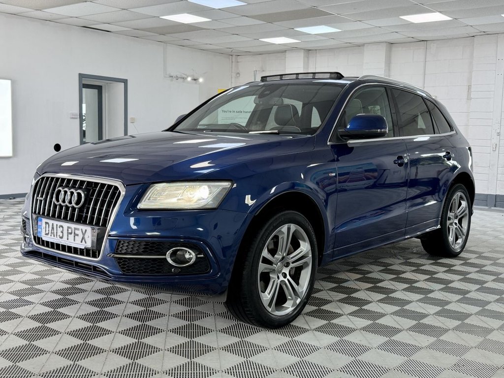 USED 2013 13 AUDI Q5 3.0 TDI V6 S line Plus SUV 5dr Diesel S Tronic quattro Euro 5 (s/s) (245 ps) 