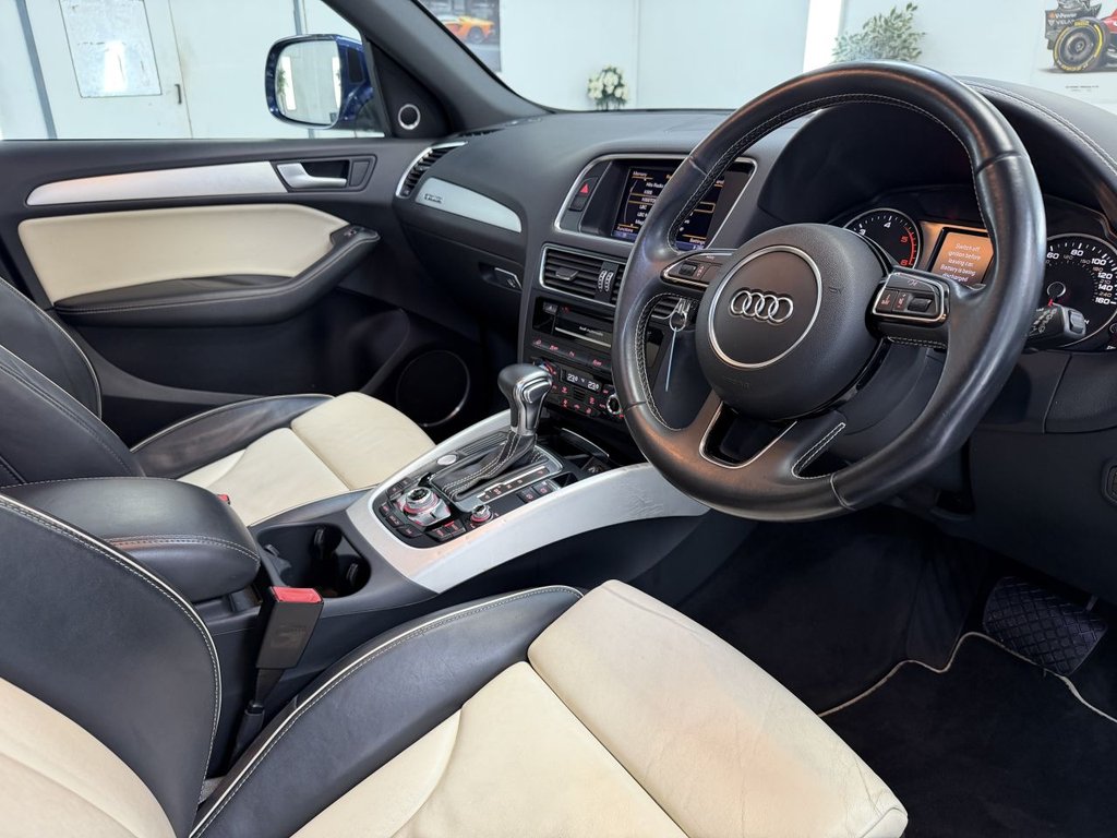 USED 2013 13 AUDI Q5 3.0 TDI V6 S line Plus SUV 5dr Diesel S Tronic quattro Euro 5 (s/s) (245 ps) 