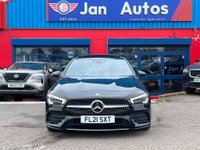 USED 2021 21 MERCEDES-BENZ CLA 1.3 CLA180 AMG Line (Premium Plus 2) Coupe 7G-DCT Euro 6 (s/s) 4dr Pan/Roof+Nav+Camera+CarPlay