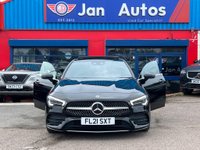 USED 2021 21 MERCEDES-BENZ CLA 1.3 CLA180 AMG Line (Premium Plus 2) Coupe 7G-DCT Euro 6 (s/s) 4dr Pan/Roof+Nav+Camera+CarPlay
