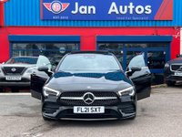USED 2021 21 MERCEDES-BENZ CLA 1.3 CLA180 AMG Line (Premium Plus 2) Coupe 7G-DCT Euro 6 (s/s) 4dr Pan/Roof+Nav+Camera+CarPlay