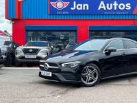 USED 2021 21 MERCEDES-BENZ CLA 1.3 CLA180 AMG Line (Premium Plus 2) Coupe 7G-DCT Euro 6 (s/s) 4dr Pan/Roof+Nav+Camera+CarPlay