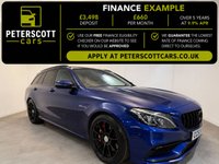 USED 2018 63 MERCEDES-BENZ C-CLASS 4.0 C63 V8 BiTurbo AMG (Premium) Estate 5dr Petrol SpdS MCT Euro 6 (s/s) (476 ps) 7 Stamp Service History