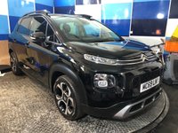 USED 2020 69 CITROEN C3 AIRCROSS 1.2 PureTech Flair SUV 5dr Petrol Manual 6 Spd Euro 6 (s/s) (110 ps) A truly stunning example of this very highly sought after family 5 door Ulez compliant petrol hatchback finished in Perla Nera Black complimented with 17" Diamond cut alloys .This vehicle comes with full service history and recent new clutch and comes equipped with rear parking sensors with reverse camera ,Dab stereo with usb inputs ,cruise control and speed limiter ,digital climate control .touch screen satellite navigation ,voice control system ,onboard computer, power folding mirrors plus all