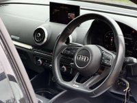 USED 2018 18 AUDI A3 2.0 A3 Sportback S Line TFSI 5dr Long MOT Sat Nav