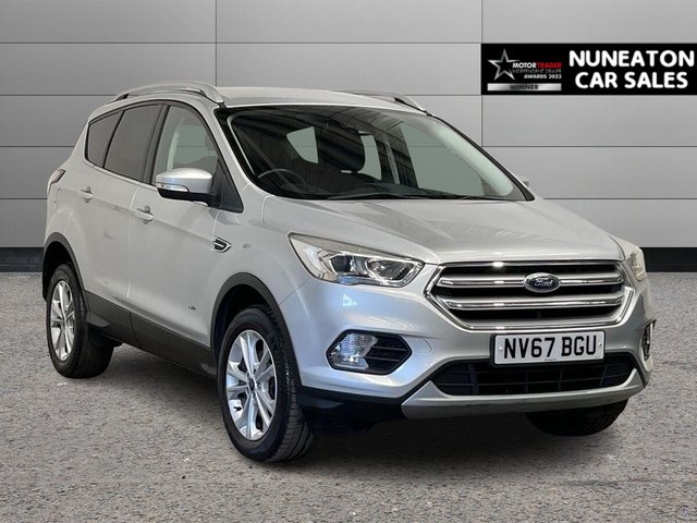 2018 67 FORD KUGA 1.5T EcoBoost Titanium SUV 5dr Petrol Auto AWD Euro 6 (s/s) (182 ps) HALF LEATHER INTERIOR