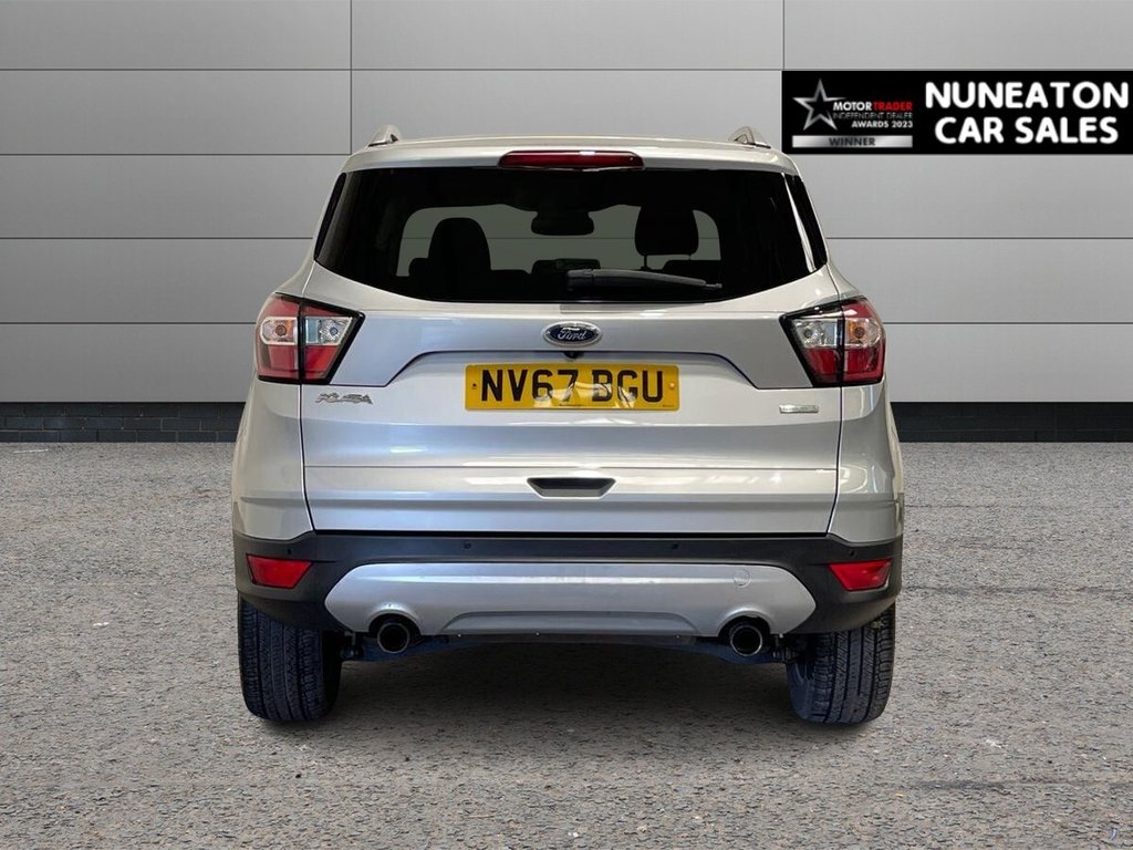 USED 2018 67 FORD KUGA 1.5T EcoBoost Titanium SUV 5dr Petrol Auto AWD Euro 6 (s/s) (182 ps) HALF LEATHER INTERIOR