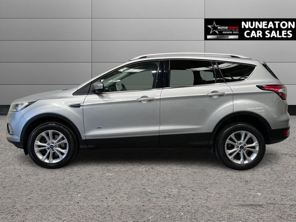 USED 2018 67 FORD KUGA 1.5T EcoBoost Titanium SUV 5dr Petrol Auto AWD Euro 6 (s/s) (182 ps) HALF LEATHER INTERIOR